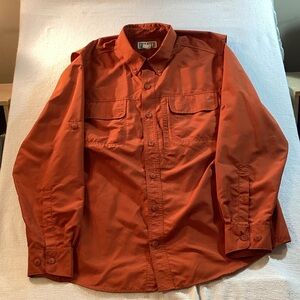 Duluth Trading Co. Bold Orange Shirt